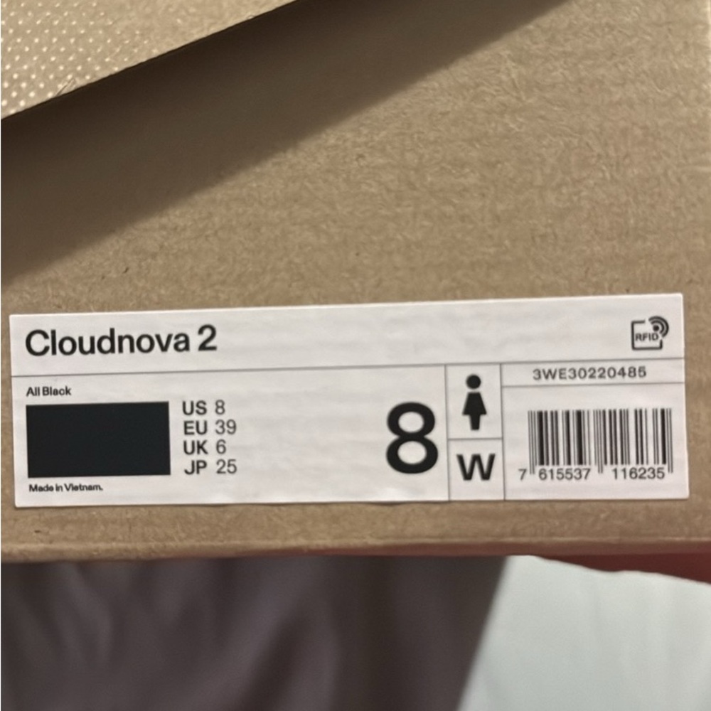 Cloudnova 2 Women’s Sneakers - All Black
